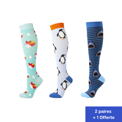 Fashionable & Fit Compression Socks