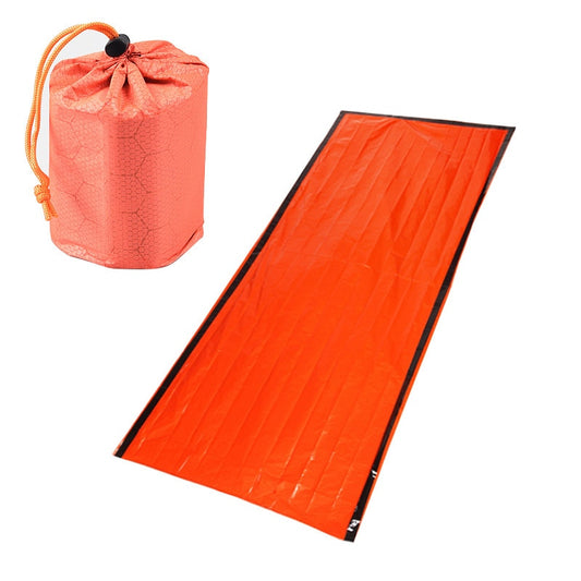 Emergency First Aid Sleeping Bag/ Aluminum Film Tent For Outdoor Camping and Hiking.
